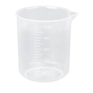 500ml Graduated Beaker Transparent E1X58872 - Picture 1 of 4