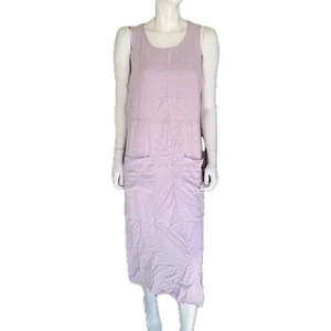 VTG 90s Timbuktu Station Midi Dress 2XL Lagenlook Jumper Cottagecore Flowy USA - Picture 1 of 11