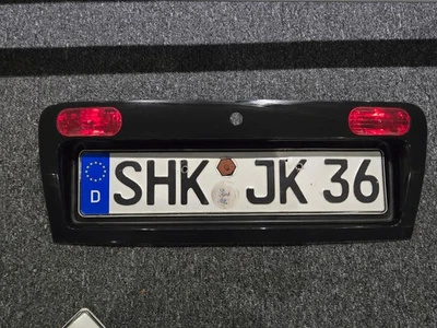 Soporte de matrícula trasero Audi RS6 A6 S6 C5 Euro 4B9945695M Foto 1 de 4