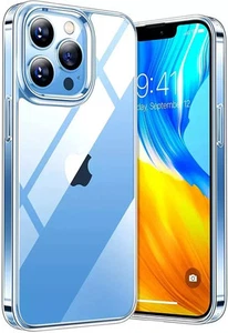 Case For iPhone 16 15 14 Pro Max Plus 13 11 12 7 8 Clear Shockproof Phone Cover - Picture 1 of 12