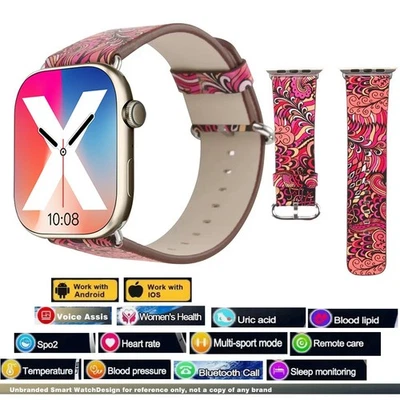 Smart Watch Men Women Bluetooth Heart Rate Sleep Wristwatch For Android and IOS - Image 1 of 4