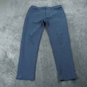 Public Rec Pants Mens 32x28 Blue All Day Everyday Performance Slim Fit Trouser - Picture 1 of 11
