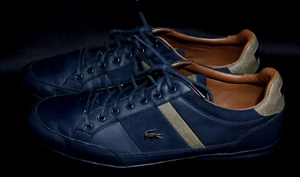 Cuero LaCoste Chaymon - Talla 11 - Suavemente Usado - Limpio Usado con Inserciones para Zapatos - Imagen 1 de 5