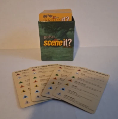 Harry Potter Scene It? 2nd Edition *Replacement Part* Question & Reference Cards - Image 1 of 4