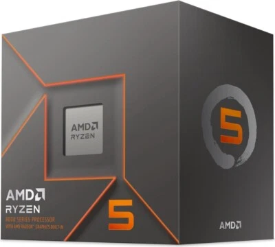 AMD Ryzen 5 8500G Series 6-Core 3.5 GHz AM5 65W Radeon Model 100-100000931BOX - Image 1 of 2