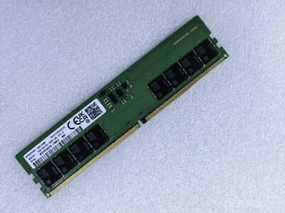 SAMSUNG 16GB DDR5 5600 UDIMM 1Rx8 PC5-5600B-UA0-1010-XT 288pin Desktop RAM - Image 1 of 3