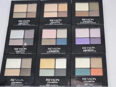Revlon ColorStay 16 Hour Eye Shadow Quad Pressed Powder Eyeshadow Color Choice - Image 1 of 2