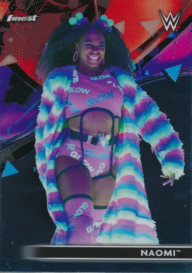 #25 NAOMI 2021 Topps Finest WWE - Image 1 of 1
