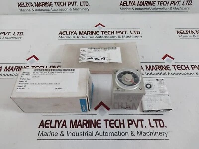 OMRON H3CR-A8 Solid State Timer 0-1.2 min 100-240V AC 100-125V DC - Image 1 of 4