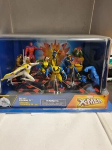 JUEGO DE 9 FIGURAS DISNEY STORE MARVEL DELUXE X HOMBRE Nuevo - Imagen 1 de 6