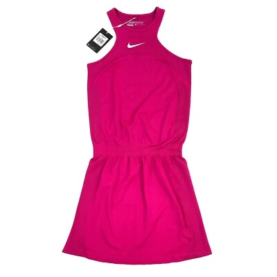 Nike Golf Dress Women Sz XS Pink Zonal Cooling Dri-Fit Seamless Knit 831422 New - Image 1 of 4