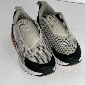 Nike Air Max 270 Running Shoes A02372-002 Black/White VGC Youth Size 13C - Picture 1 of 13