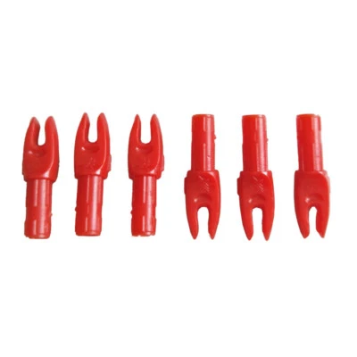 30pcs Archery Arrow Nocks Tails Plastic Nock ID6.0mm Arrow Shaft Insert Tips - Image 1 of 2