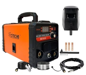 Saldatrice inverter 350A multifunzione MIG-MMA Filo continuo NO GAS + elettrodo - Foto 1 di 10