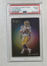 2023 Select Draft Picks Color Wheel Joe Burrow CW-JB PSA 9 LSU Bengals