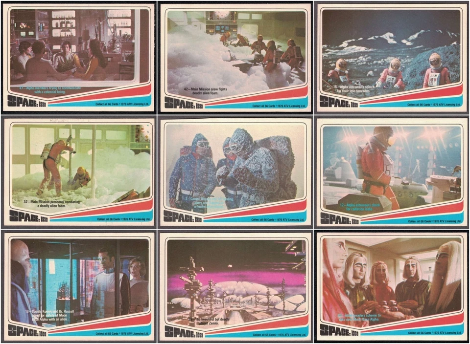 Donruss SPACE 1976: tarjetas coleccionables de películas de 1999 -- tú eliges completar tu conjunto Foto 1 de 1