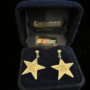 Dale Earnhardt "3" Earrings - COLLECTORS Star Shaped - Picture 1 of 5