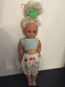 soviet ussr russia vintage large doll plastic rubber celluloid 60cm 24 inch cccp - Picture 1 of 9