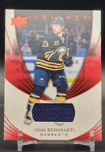 Sam Reinhart 2020-21 Trilogy Red Parallel Sabres - Picture 1 of 2
