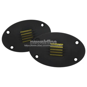 2x 50x80 mm 8 Ohm 15 W Jet Hochtöner Audio Luftbewegung Transformator AMT Höhenlautsprecher - Bild 1 von 6