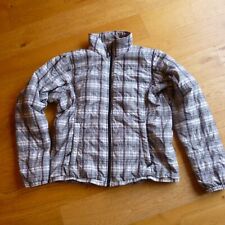 North Face Women's Plaid Check Thin Padded Jacket Size L Large 2008