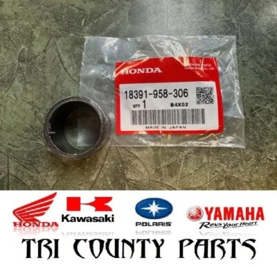 Junta silenciadora OEM 18391-958-306 1983-1987 HONDA ATC185 ATC200 TRX200 Foto 1 de 3