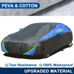 Funda de coche para BMW algodón y PEVA cobertura completa exterior impermeable anti-UV a prueba de nieve - Imagen 1 de 14