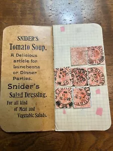 Old-time Stamp Collection from 1890's to 1910's se photos US and Worldwide - Picture 1 of 6