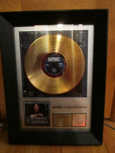 SCHÖN!!!!! ORIGINAL XZIBIT Gold Record Award RIAA Hip Hop Rap R&B - Bild 1 von 9