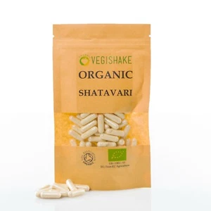 Organic Shatavari HPMC Capsules Racemosus Reproductive/Digestion Boost Vegan - Picture 1 of 9