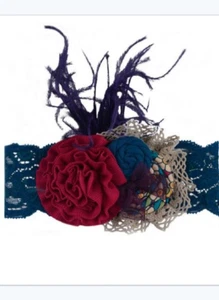 Persnickety girls' Wren Floral Headband NWOT In Persnickety package Sz. L - Picture 1 of 2