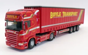 Universal Hobbies 1/50 Scale UH5644A - Scania Truck & Trailer - Boyle Transport - Picture 1 of 5