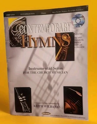 Contemporary Hymns Solos for Trumpet, Trombone,  French Horn and Euphonium. - Image 1 of 4