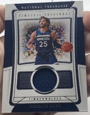 2022-23 National Treasures Derrick Rose GAME WORN PATCH Timeless Treasures 54/99