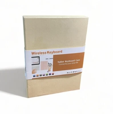 Keyboard Case for Apple iPad 2022 10.9, Wireless, USB Charging Cable, Open Box - Image 1 of 4