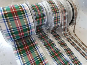 Berisfords DRESS STEWART Tartan ribbon - Scottish Approved - 7 10 16 25 40 70mm - Picture 1 of 3