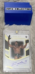 wwe immaculate all time greats Booker T /49 Auto - Picture 1 of 4