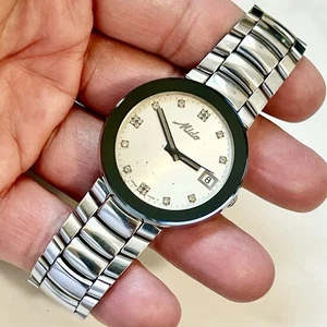 Orologio svizzero vintage Mido Commander 8260 automatico data uomo 36 mm - Foto 1 di 13