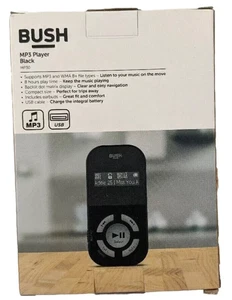 BUSH MP30 8GB COMPACT PORTABLE DIGITAL AUDIO PLAYER With LCD Display USB - Picture 1 of 12