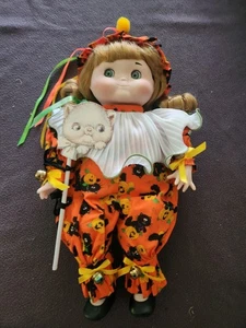 Dolly Dingle Porclain Puppe/Halloween 14" groß/You Light My Life - Bild 1 von 6