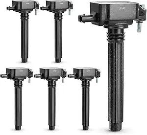 6X UF648 Ignition Coils for Jeep Wrangler 2012 2013 2014 2015 2016 2017 V6 3.6L Foto 1 de 4