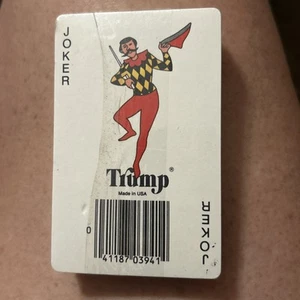 Vintage Trump Playing Cards - Joker Card - New Sealed Retro Deck - Picture 1 of 3