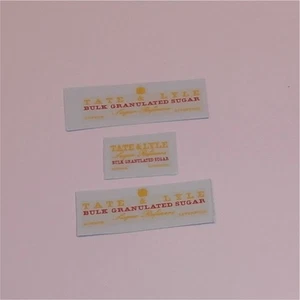 Matchbox Lesney 10c Tate & Lyall Sugar Container Decal Set - Picture 1 of 3