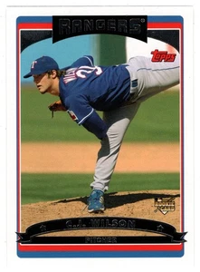 C.J. Wilson - Texas Rangers (MLB Baseball) - 2006 Topps # 321 Mint - Picture 1 of 1