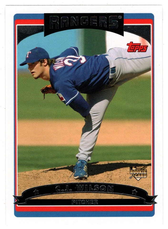 C.J. Wilson - Texas Rangers (MLB Baseball) - 2006 Topps # 321 Mint - Image 1 of 1