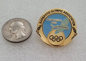 CARTAGENA 2006 OLYMPIC BARBADOS NOC PIN - Picture 1 of 1