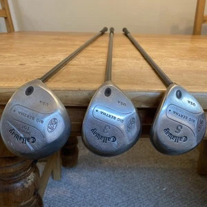 Callaway Big Bertha S2H2 Driver 10* and 3 & 5 woods Reg. Shaft Right Hand Set - Picture 1 of 18