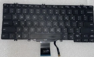 Genui Dell Latitude 7300 5300 2-in-1 Laptop US English Backlit Keyboard 2TR2K Tk - Picture 1 of 3