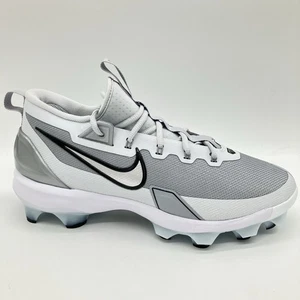 FZ0884-002 Nike Force Trout 9 Elite MCS Baseball Cleats Grey White Size 9.5 - Bild 1 von 14