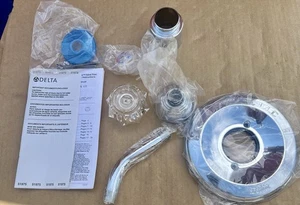 Genuine Delta Monitor 1300 Series Shower Kit Chrome Fits Multi Choice Valve New - Picture 1 of 4